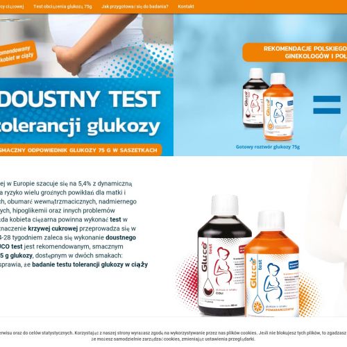 Doustny test obciążenia glukozą