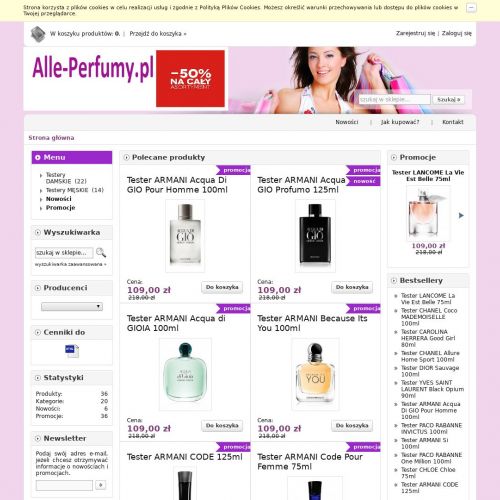 Perfumy sklep internetowy łódź w Wrocławiu