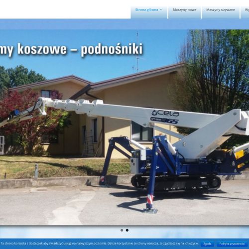 Podnośnik koszowy producent w Warszawie