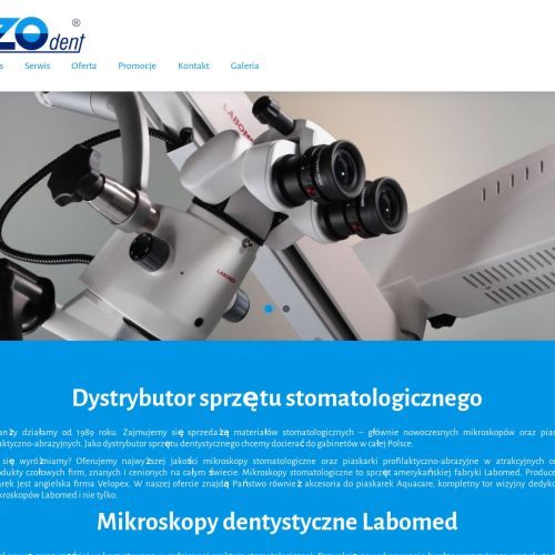 Dystrybutor sprzętu stomatologicznego