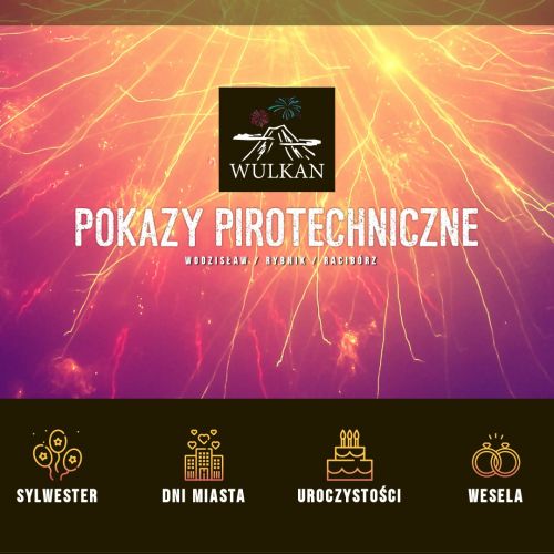 Racibórz - pokazy pirotechniczne