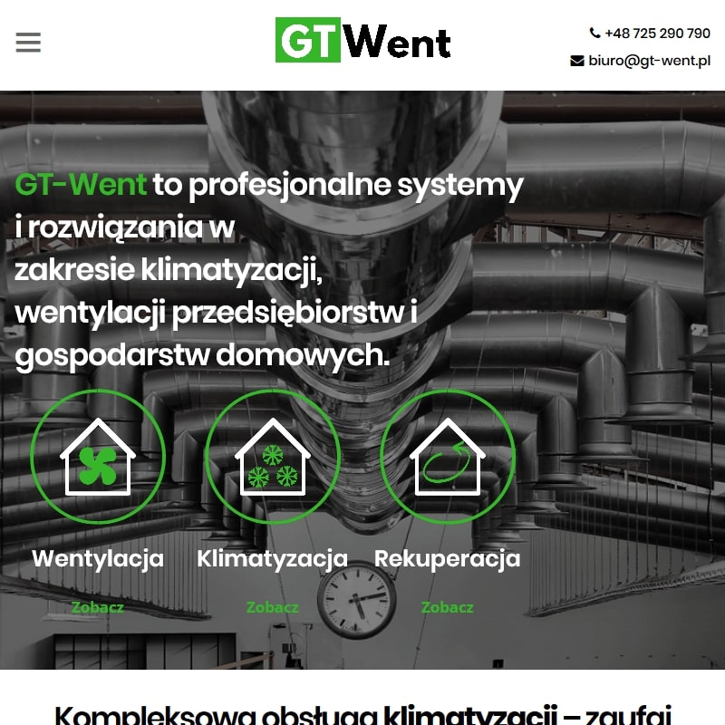 Montaż wentylacji mechanicznej Warszawa