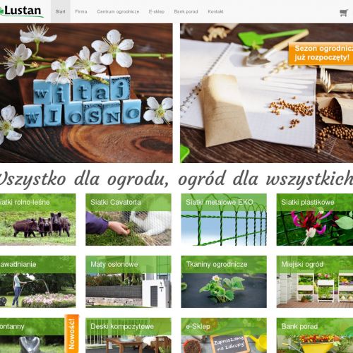 Internetowy sklep ogrodniczy
