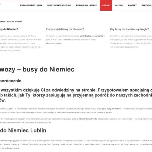 Przejazdy do niemiec - Opole