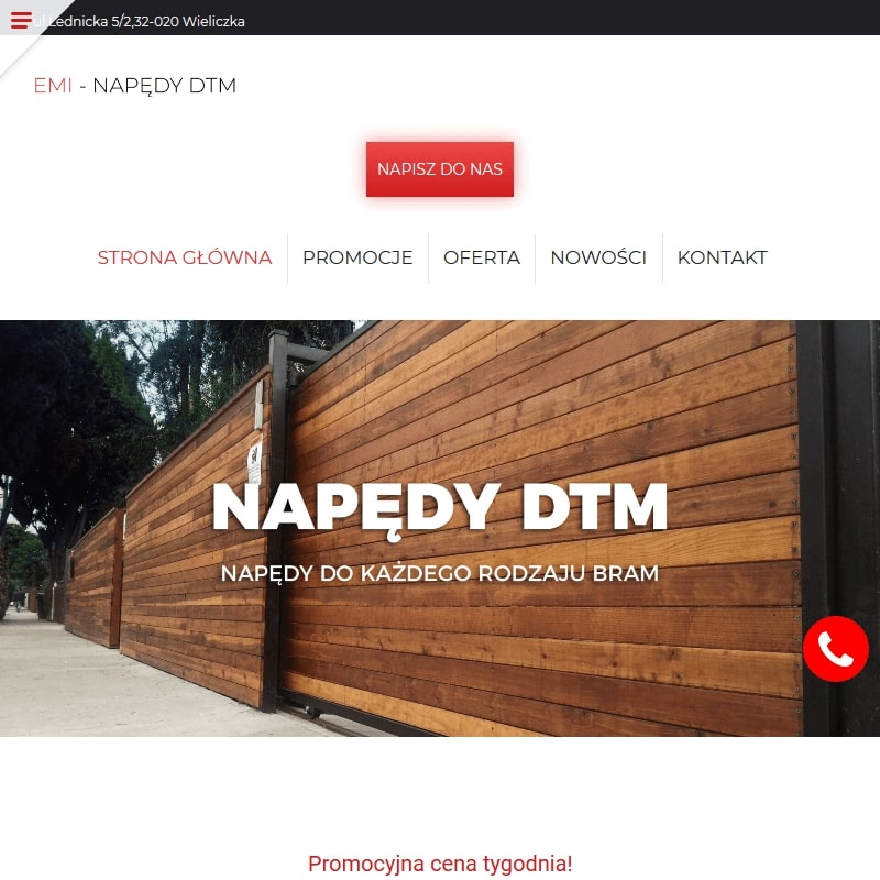 Serwis napędów do bram w Nowym Targu