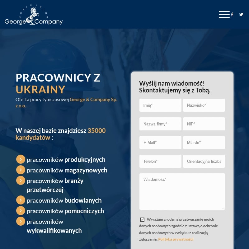 Wrocław - pracownicy fizyczne