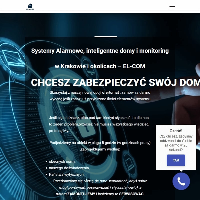 Zakładanie systemów alarmowych w Krakowie