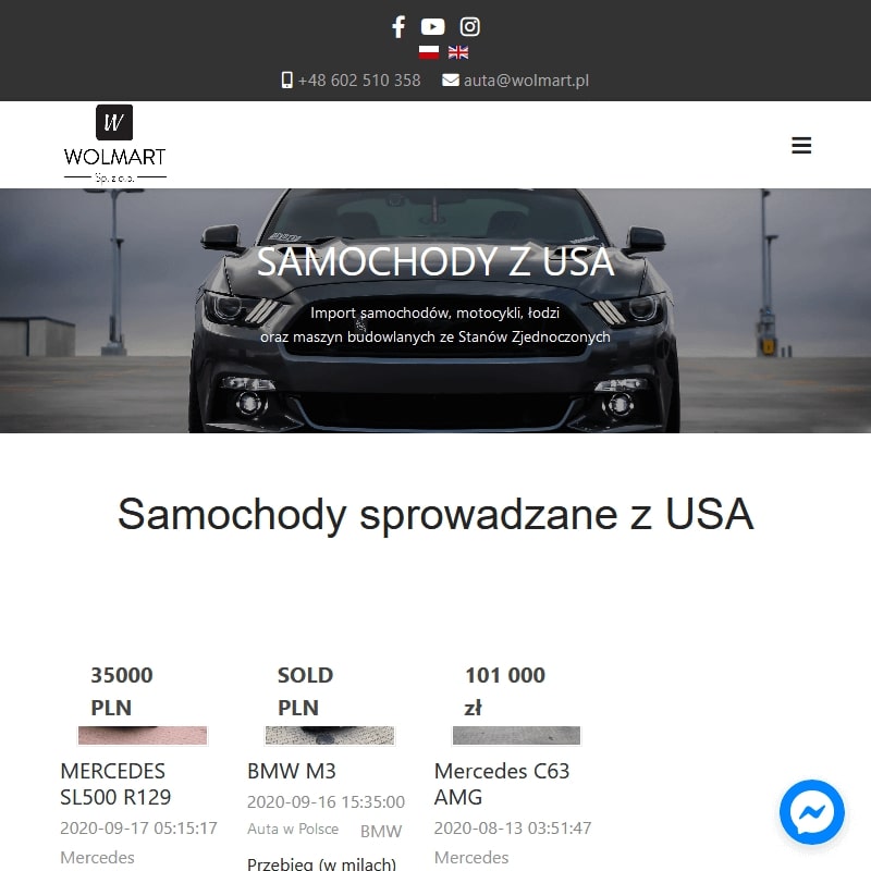 Samochody z usa otomoto