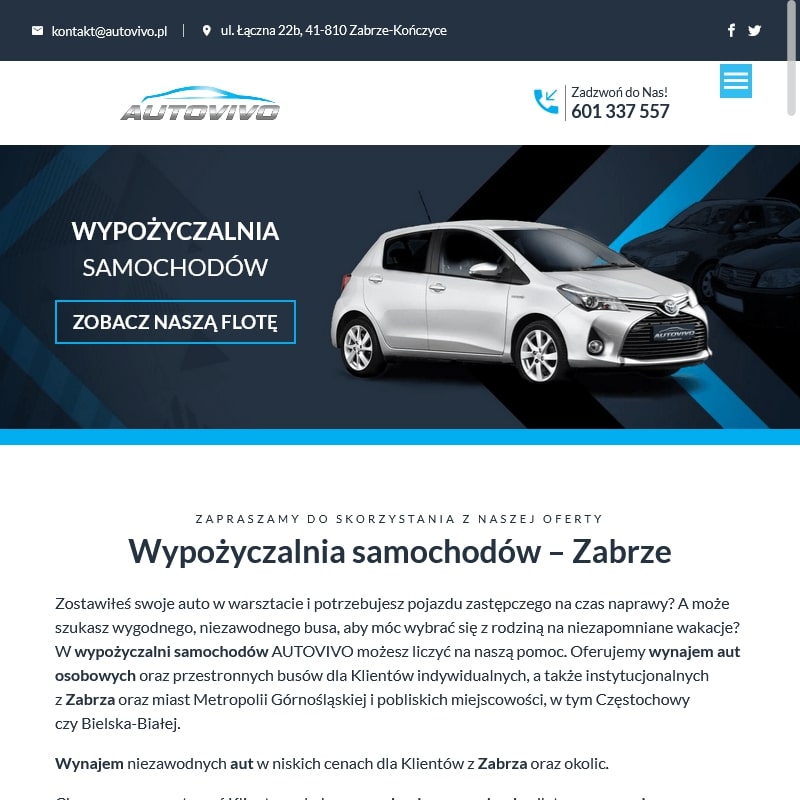 Wypożyczalnia samochodów Knurów