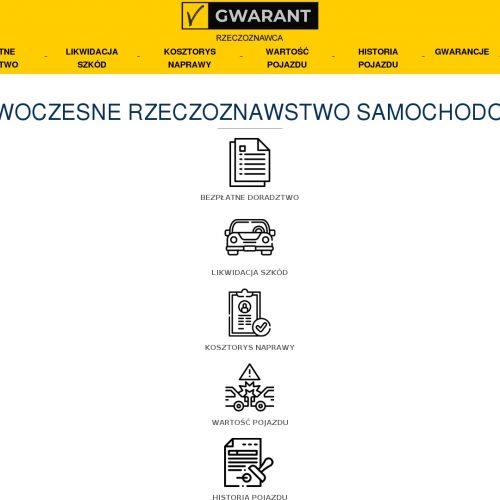 Niezależny rzeczoznawca samochodowy - Warszawa