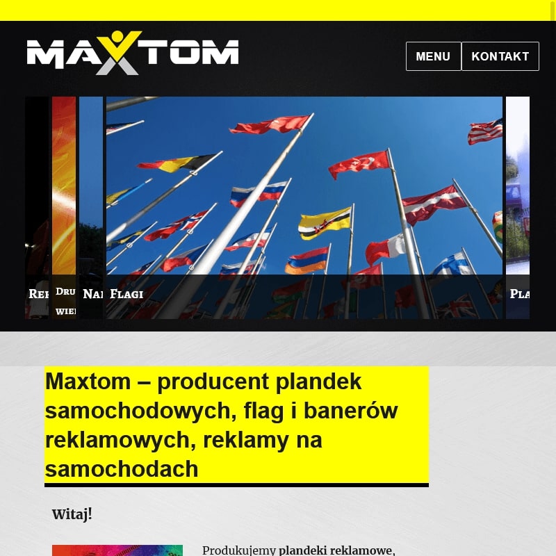 Producent flag w Krakowie