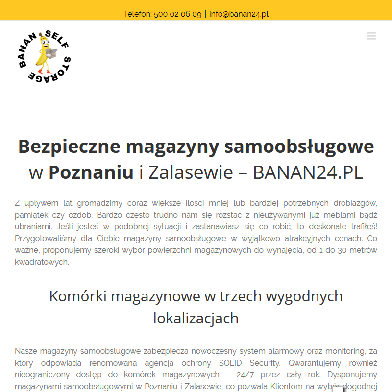 Magazyn do wynajęcia - Poznań