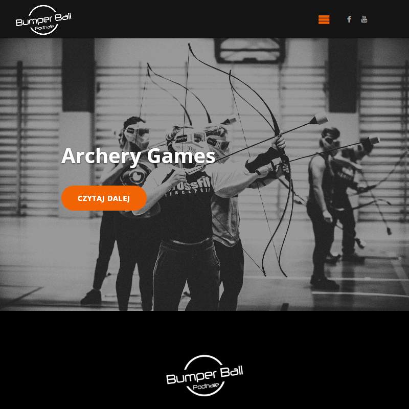 Rozgrywki archery tag w Nowym Targu