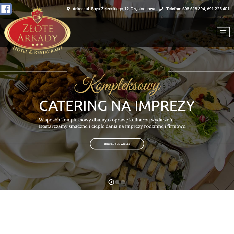 Catering na wesele w Kłobucku