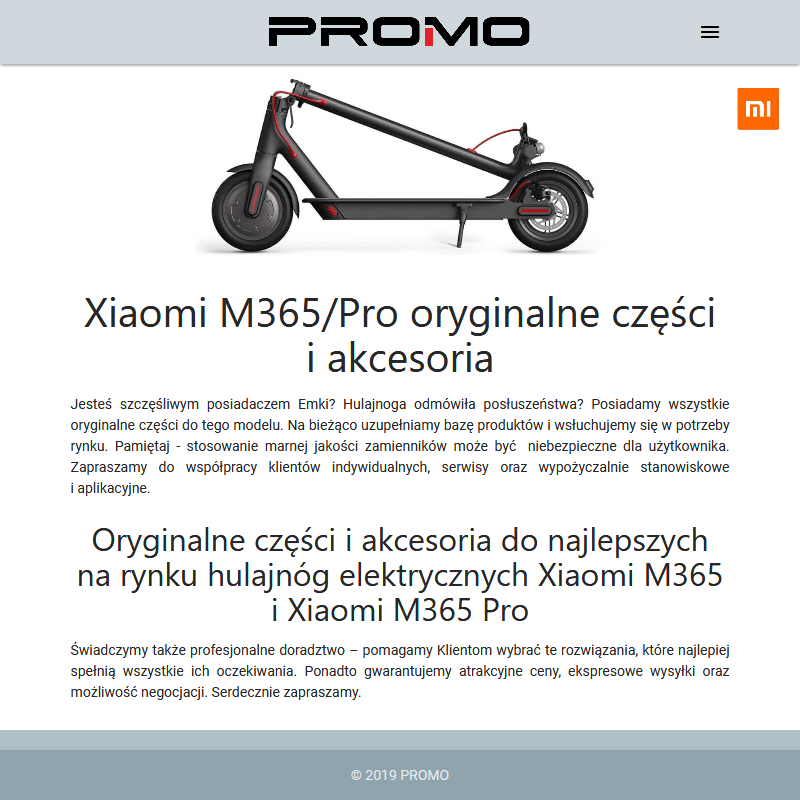 Kierownica xiaomi m365