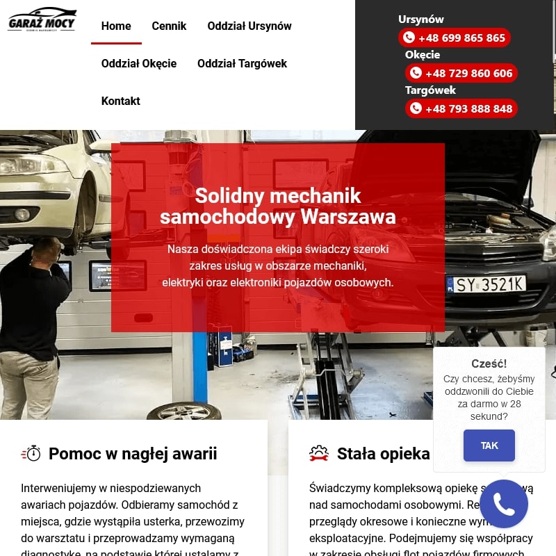 Auto serwis ursynów w Warszawie