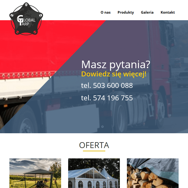 Płachty proste na wymiar w Gdyni