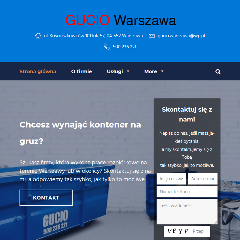 Warszawa - gruz