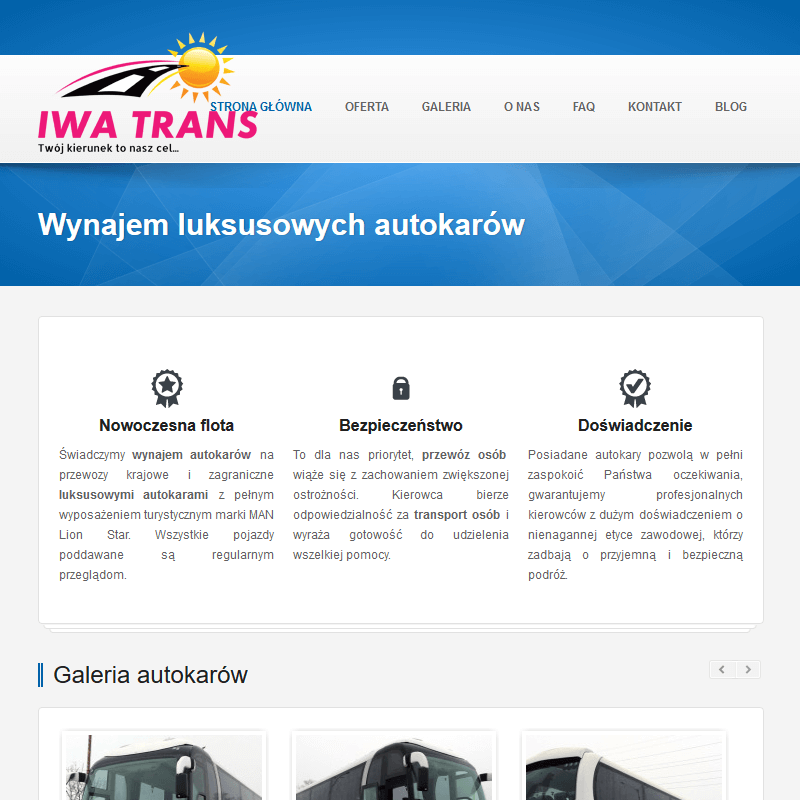 Wynajem busów z klimatyzacją łódź w Łodzi