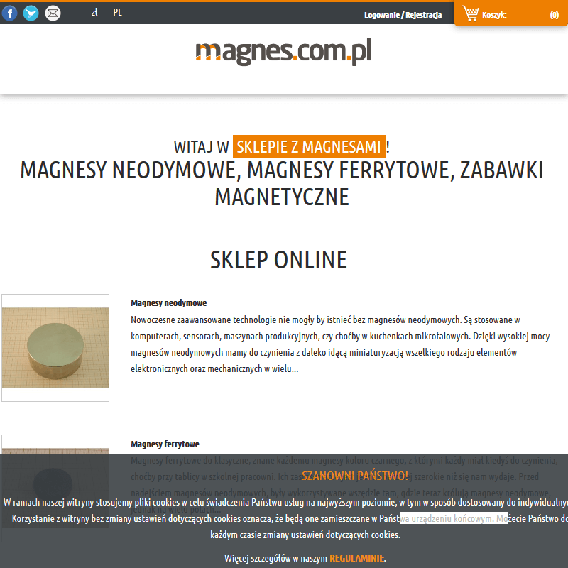 Magnesy w Łodzi