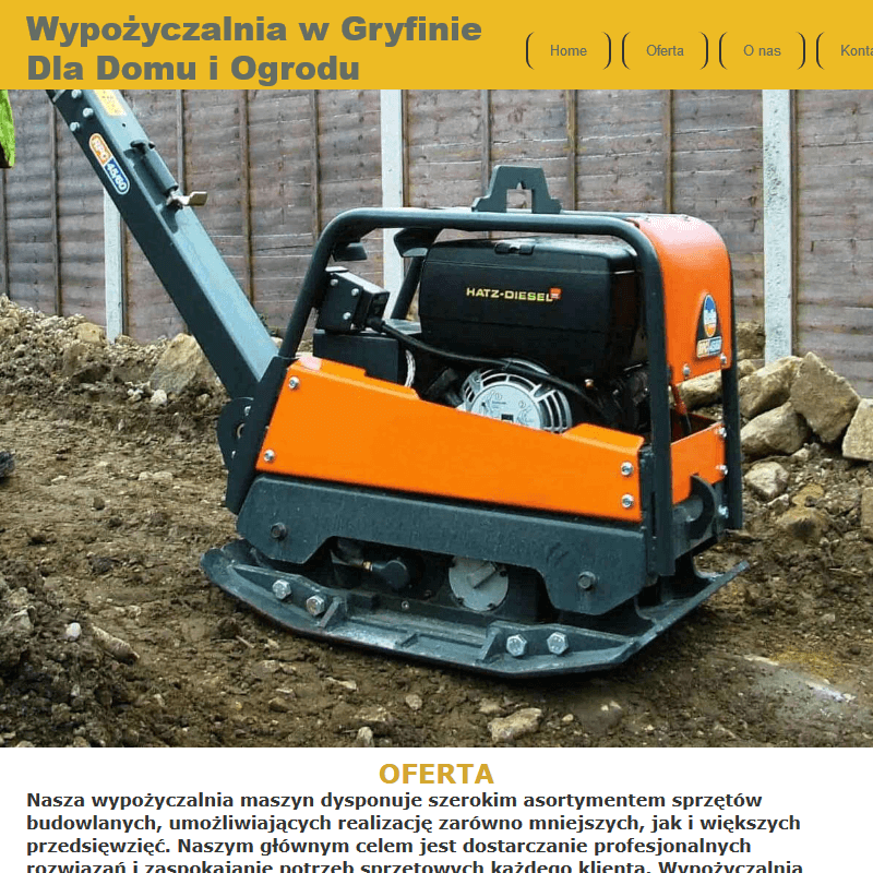 Wynajem rusztowań w Gryfinie