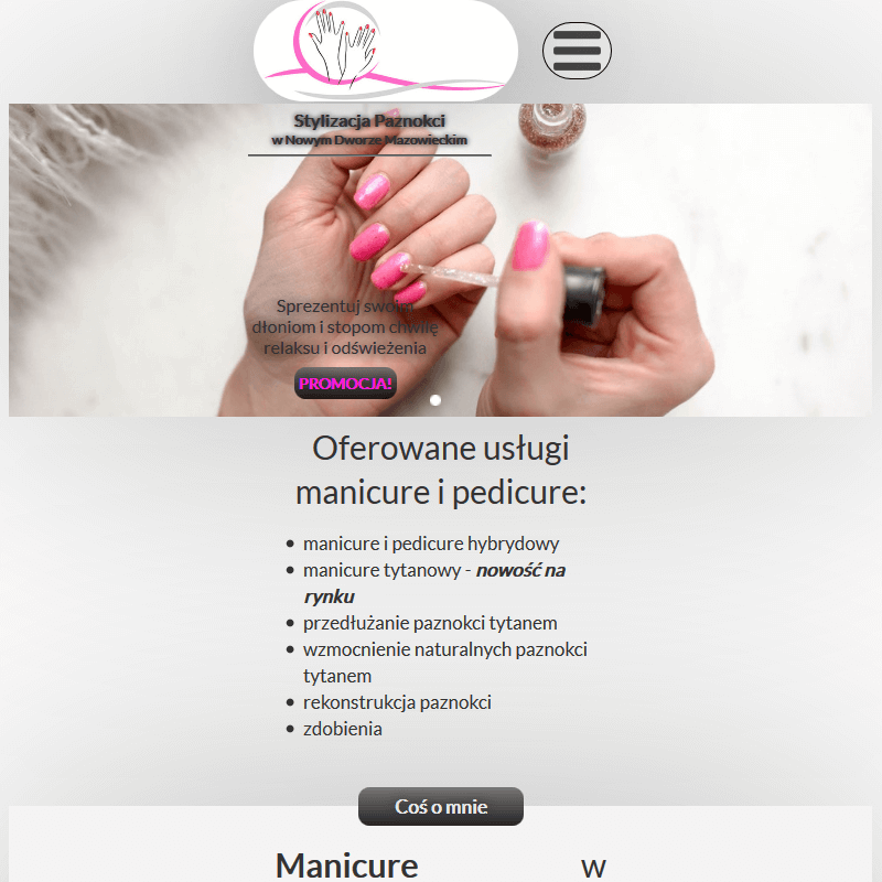 Manicure hybryda nowy dwór mazowiecki
