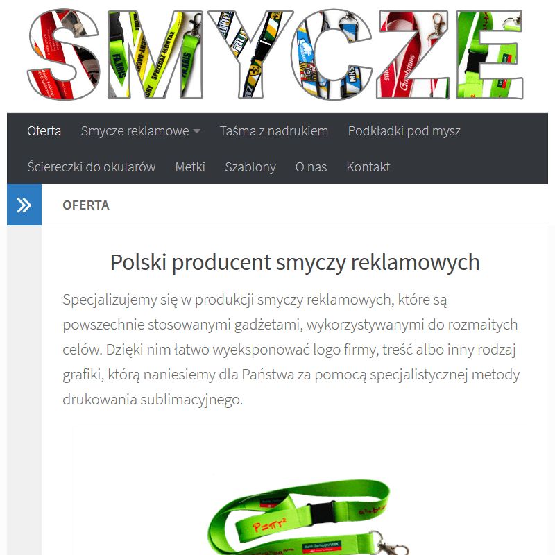 Smycze reklamowe producent