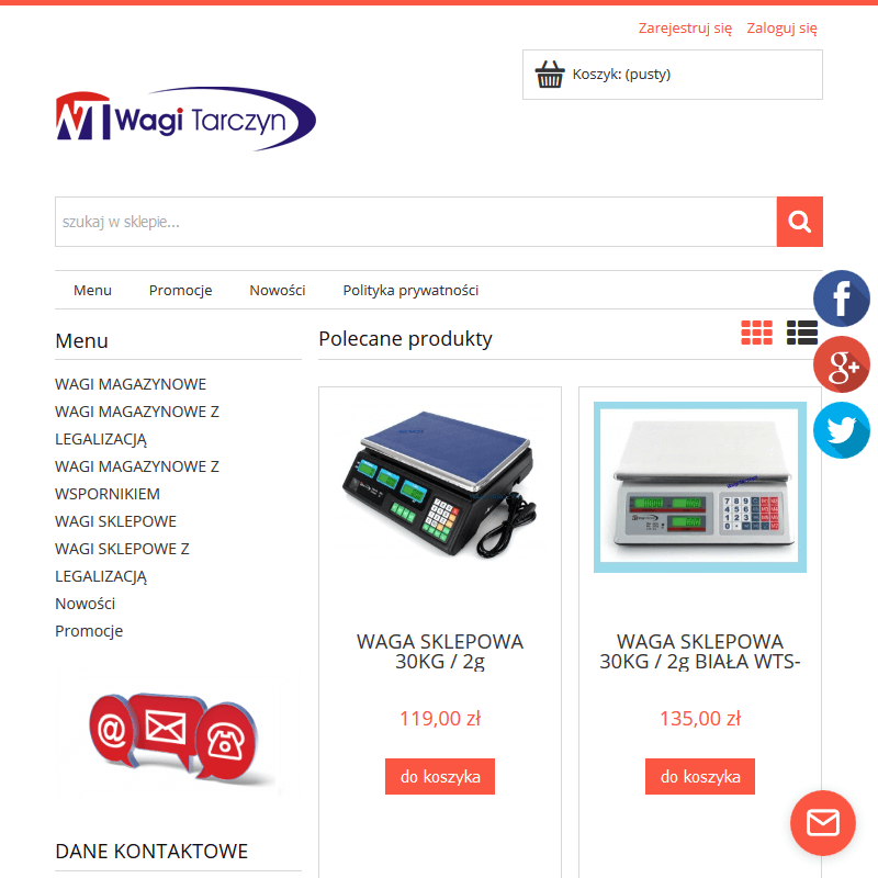 Waga elektroniczna przemysłowa